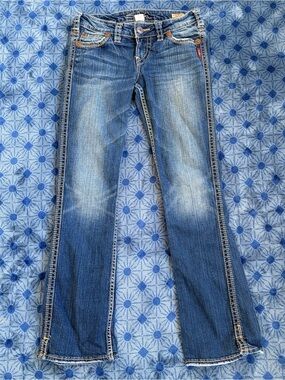 Silver Jeans Medium Blue Flare Jeans